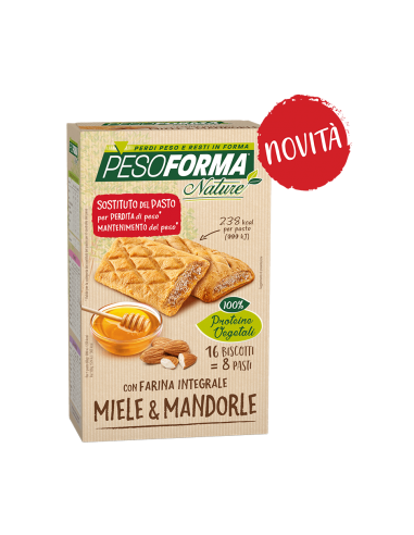 Biscotti Miele e Mandorle con Farina...